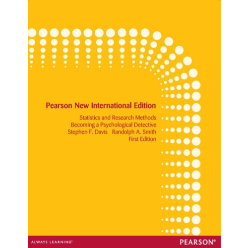 Pearson Education Limited Introduction to Statistics and Research Methods: Becoming a Psychological Detective (häftad, eng)