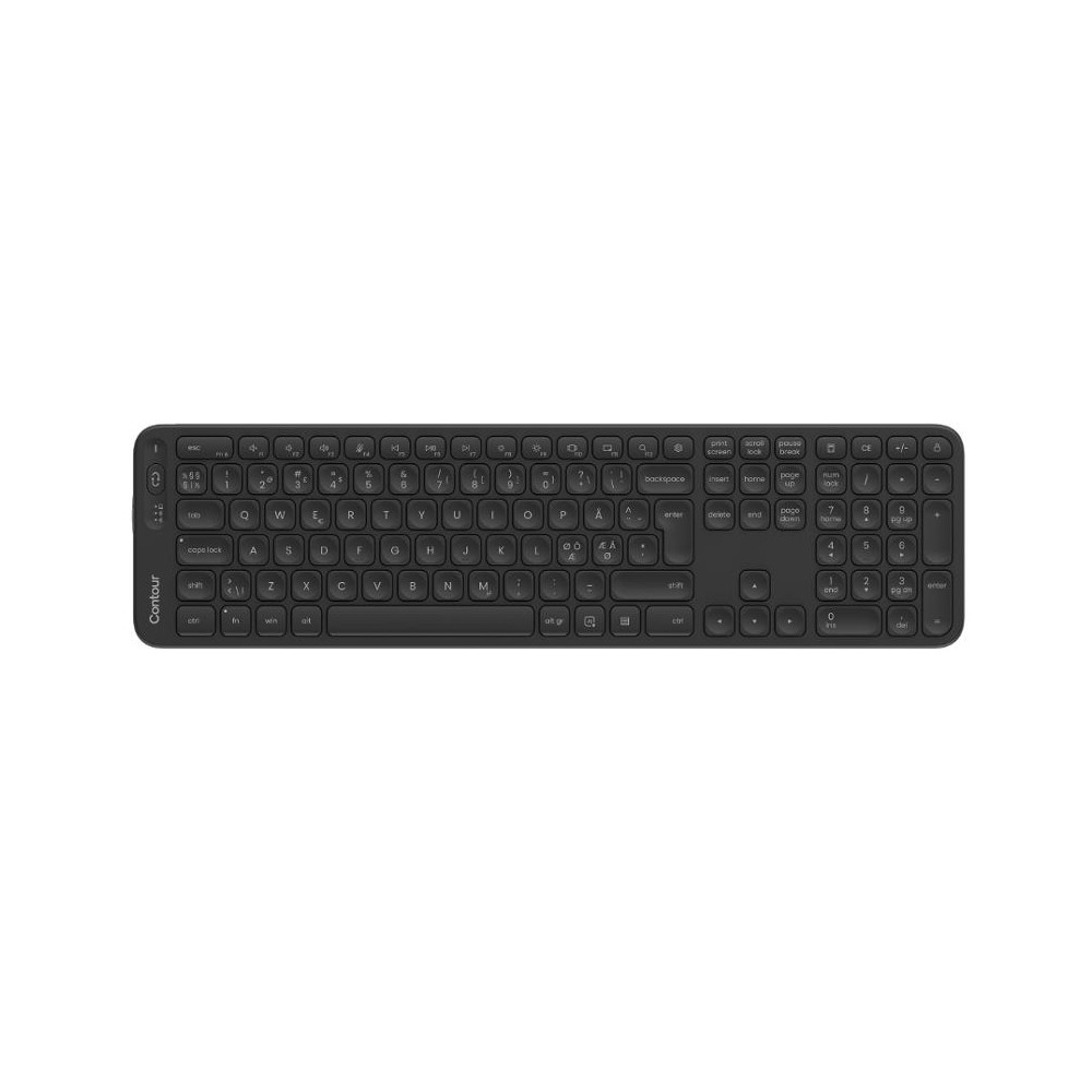 Produktbild för Tangentbord CONTOUR Fullsize Trådlös