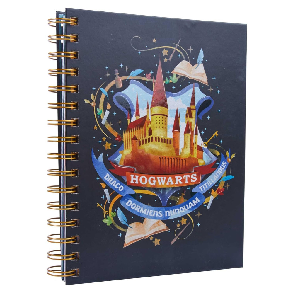Produktbild för Harry Potter Spiral Notebook (bok, spiral, eng)