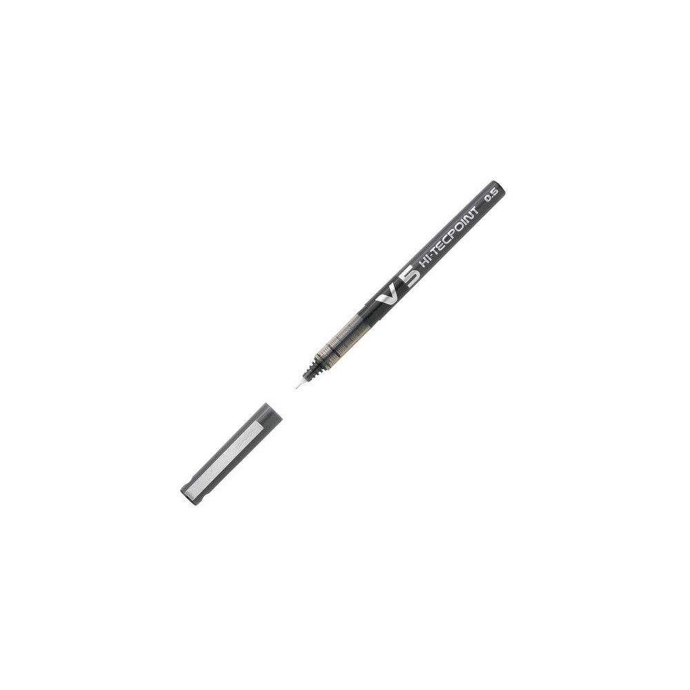 Produktbild för Bläckkulpenna PILOT Hi-Tec V5 0,5 svart