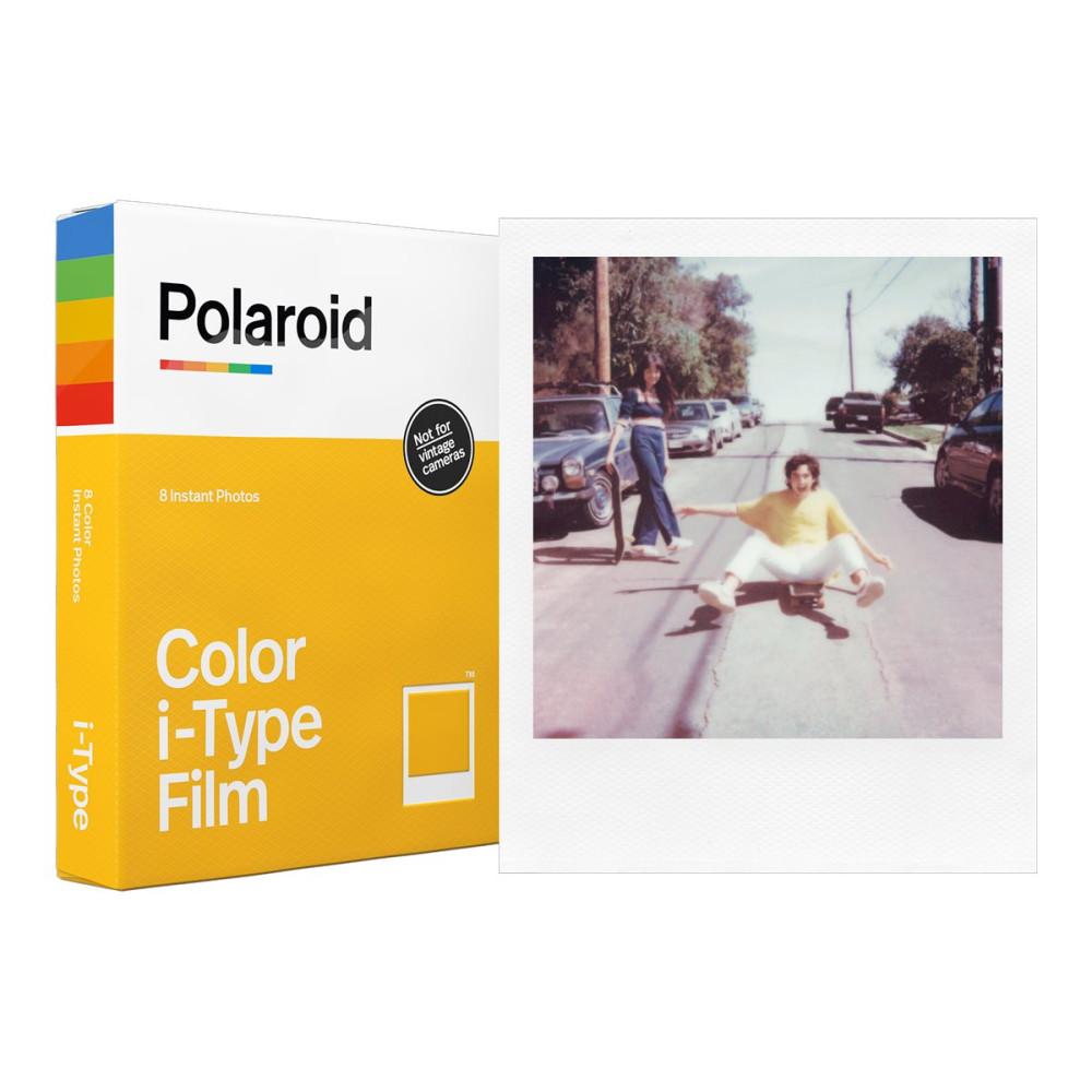 Produktbild för Polaroid färgfilm för snabbframkallning - ASA 640 - 8