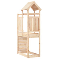 Produktbild för Lekstapel Brun 53 x 110,5 x 214 cm Massiv furu