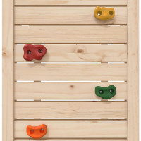 Produktbild för Lekstapel Brun 53 x 110,5 x 214 cm Massiv furu