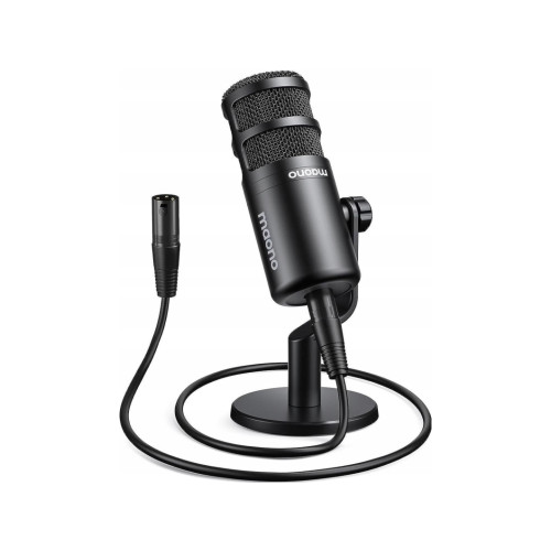 MAONO Maono Professionell dynamisk kapacitiv XLR PC-studiomikrofon...