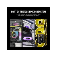 Produktbild för CORSAIR iCUE Link LX120-R RGB - lådfläkt - omkastat blad