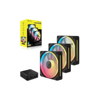 Produktbild för CORSAIR iCUE Link LX120-R RGB - lådfläkt - omkastat blad
