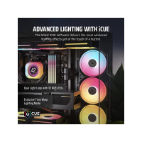 Produktbild för CORSAIR iCUE Link LX120-R RGB - lådfläkt - omkastat blad