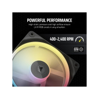 Produktbild för CORSAIR iCUE Link LX120-R RGB - lådfläkt - omkastat blad