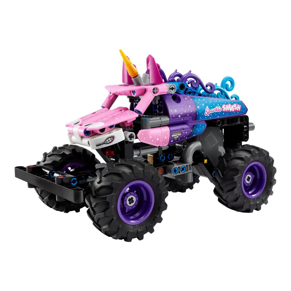 Produktbild för LEGO Technic 42220 - Monster Jam Sparkle Smash Återdragning - byggsats