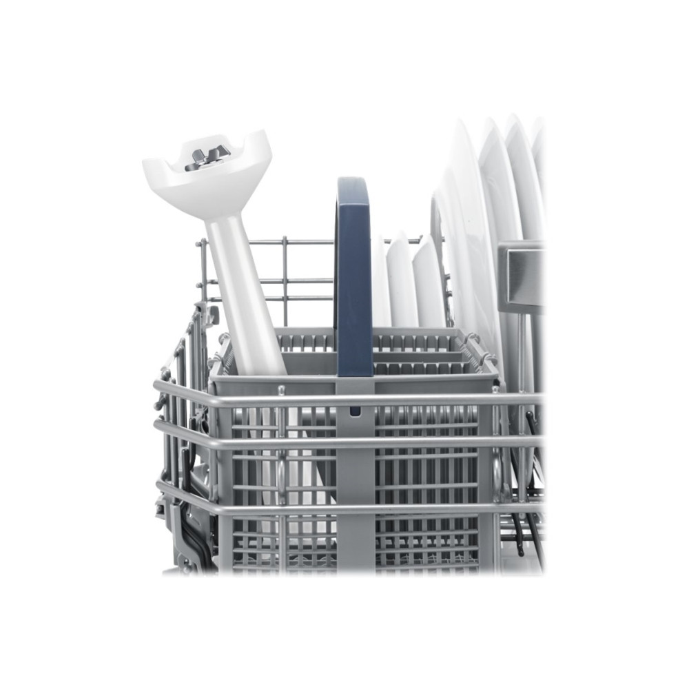 Produktbild för Bosch CleverMixx MSM14100 - handmixer - vit/röd