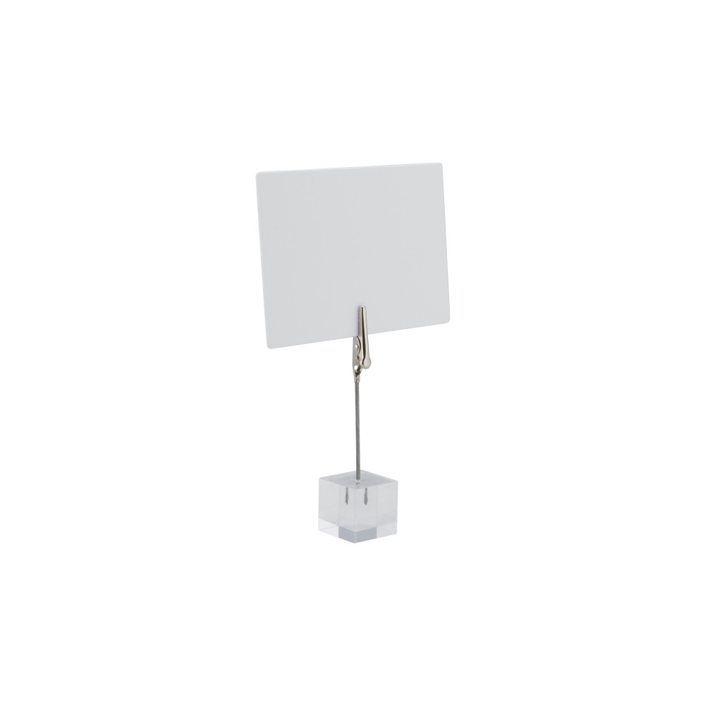 Produktbild för Securit TAG-HLD-AC, Transparent, Plast, 247 mm, 150 mm, 2,8...