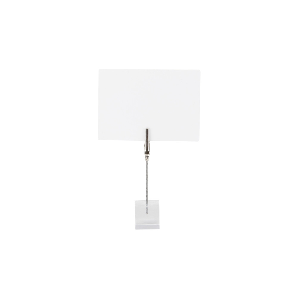 Produktbild för Securit TAG-HLD-AC, Transparent, Plast, 247 mm, 150 mm, 2,8...