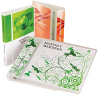 Produktbild för ELBA Polyvision Maxi Maxivision - presentationsringpärm - för A3 Maxi - kapacitet: 240 ark - transparent