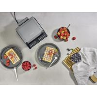 Produktbild för Severin WA 2125, 2 våffla/våfflor, Rektangulär, Antracit, Sv...