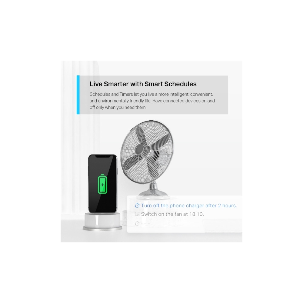 Produktbild för Tapo P110 V1.6 - smart kontakt - energiövervakning - 802.11b/g/n