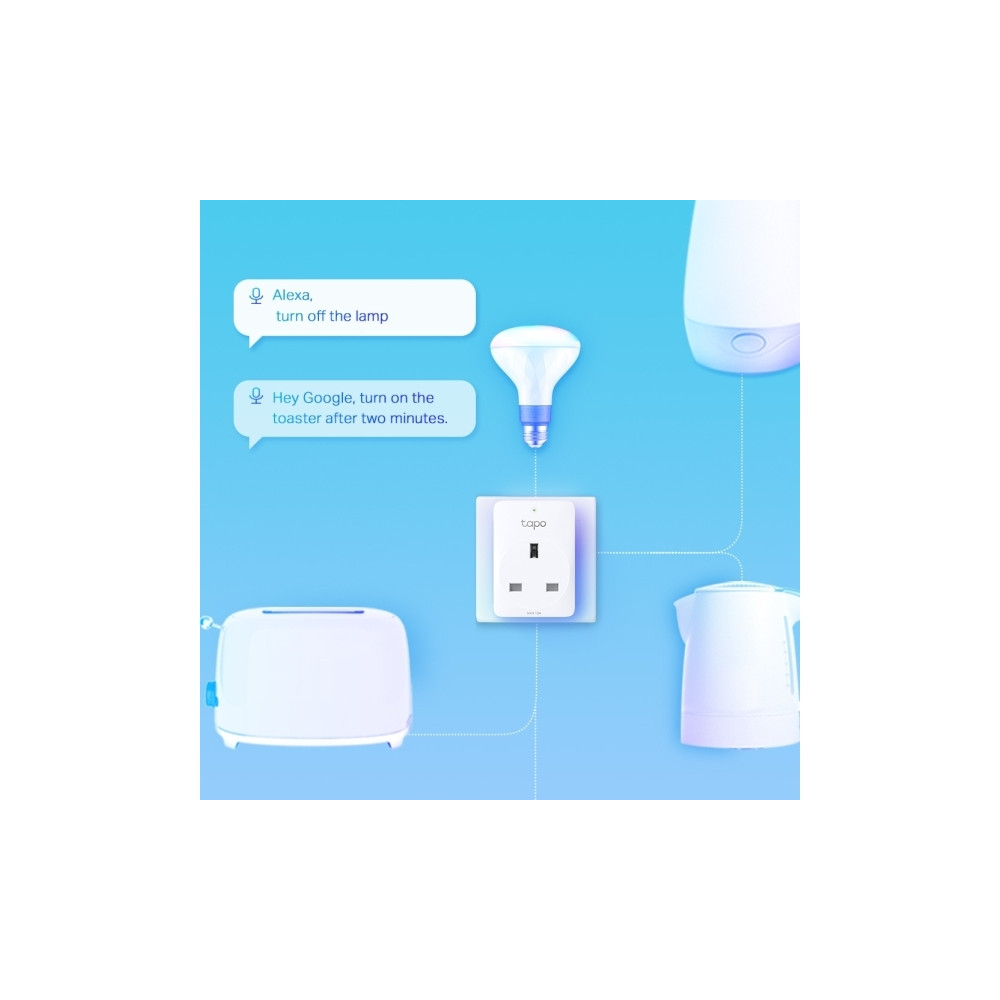 Produktbild för Tapo P110 V1.6 - smart kontakt - energiövervakning - 802.11b/g/n