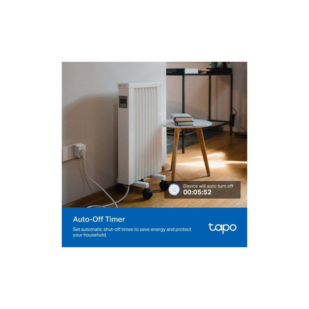 Produktbild för Tapo P110 V1.6 - smart kontakt - energiövervakning - 802.11b/g/n
