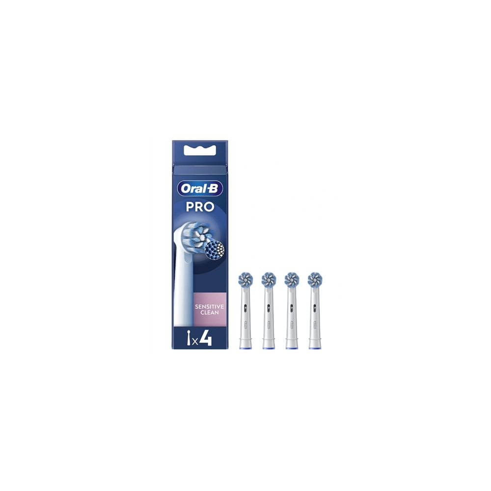 Produktbild för Oral-B tillbehör till eltandborste Sensitive Clean, 4 st EB6...