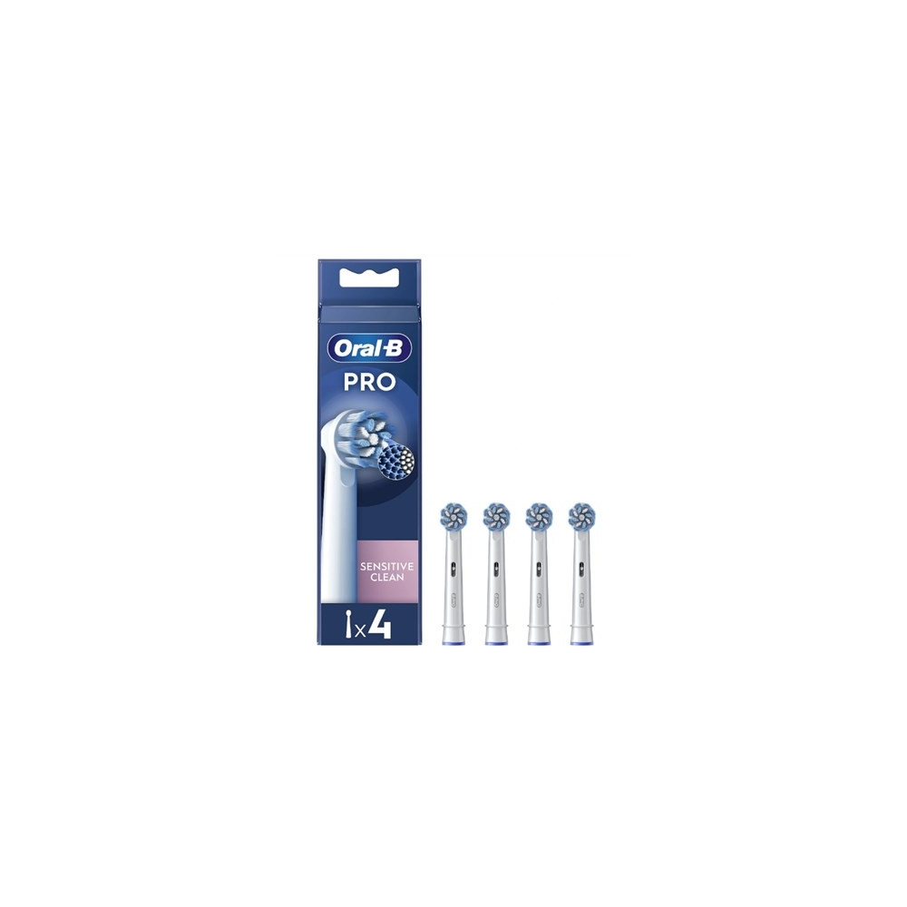 Produktbild för Oral-B tillbehör till eltandborste Sensitive Clean, 4 st EB6...