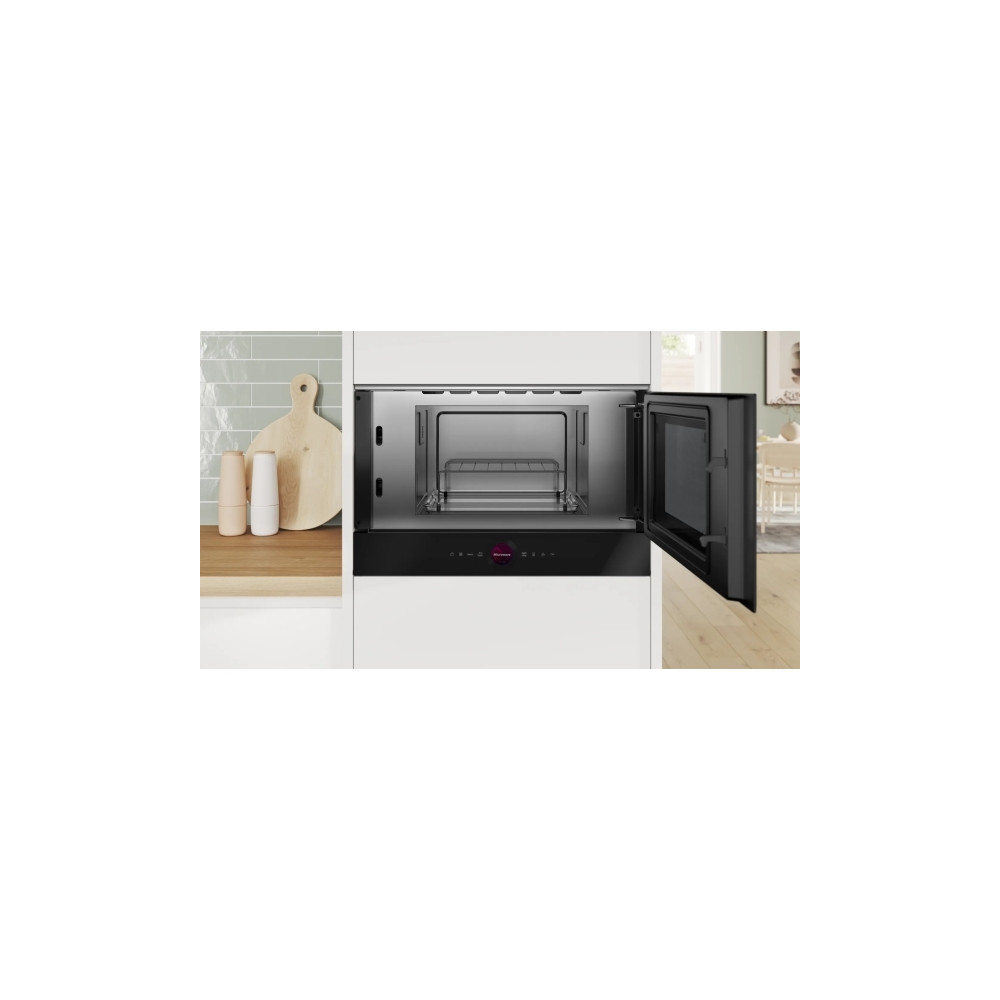 Produktbild för Bosch Serie 8 BER7321B1, Inbyggd, Enbart mikrovågsugn, 21 l,...