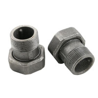 Produktbild för Grundfos unionssats 1 1/2" löpnippel x 1 1/4" muffnippel för...