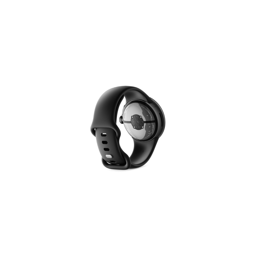 Produktbild för Google Pixel Watch 2 - mattsvart aluminium - smart klocka med aktivt band - obsidian - 32 GB
