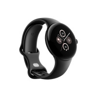 Produktbild för Google Pixel Watch 2 - mattsvart aluminium - smart klocka med aktivt band - obsidian - 32 GB