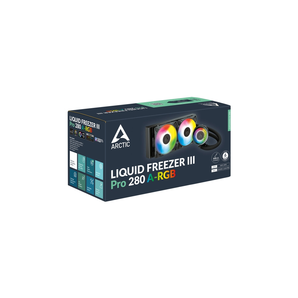 Produktbild för ARCTIC Liquid Freezer III Pro 280 A-RGB - kylsystem med vätska till processorn