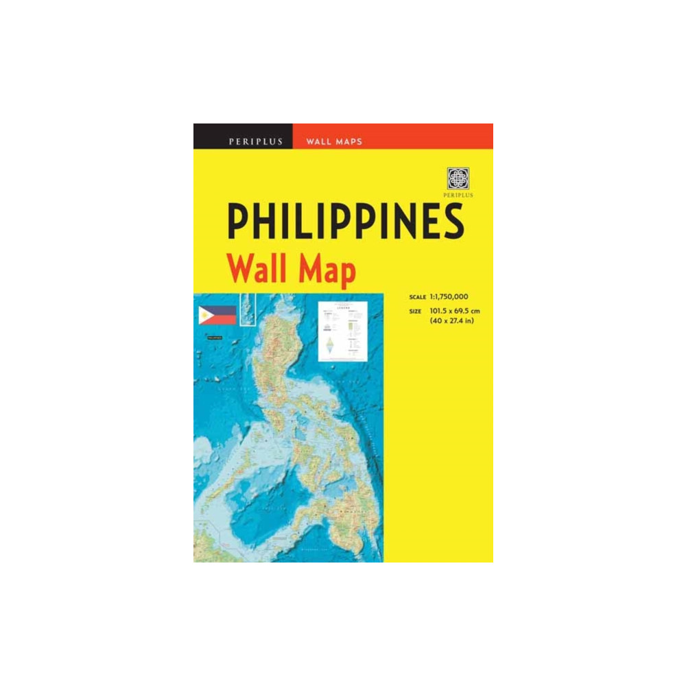 Produktbild för Philippines Wall Map Second Edition