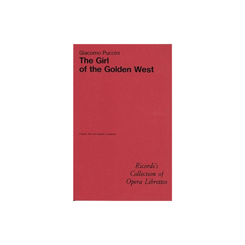 Produktbild för GIRL OF THE GOLDEN WEST (häftad, eng)