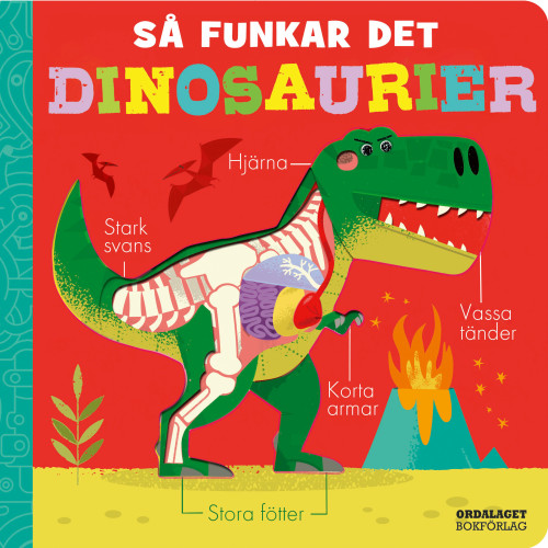 Amelia Hepworth Så funkar det. Dinosaurier (bok, board book)