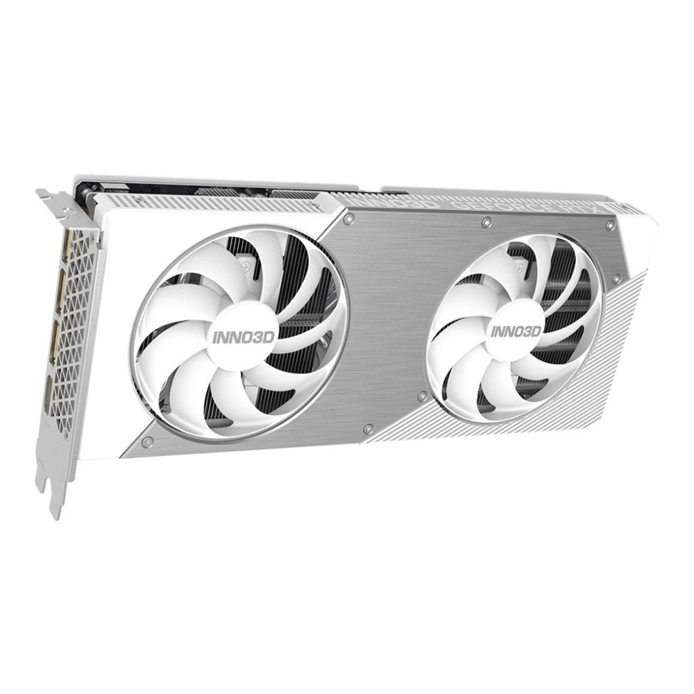 Produktbild för Inno3D GeForce RTX 5060 Ti 8GB TWIN X2 OC - grafikkort - GeForce RTX 5060 Ti - 8 GB - vit