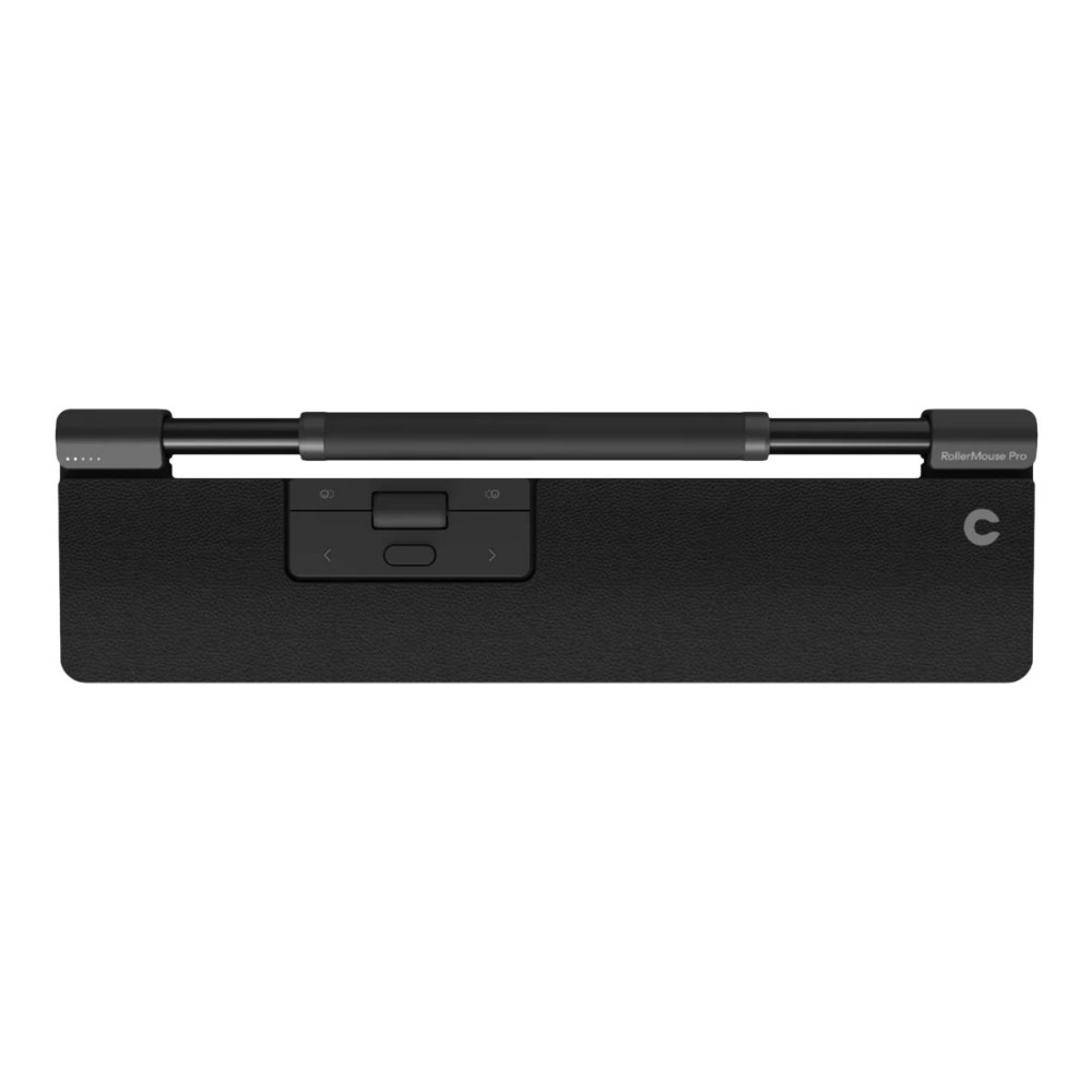 Produktbild för Contour RollerMouse Pro - centrerad mus - med smalt handledsstöd och veganskt läder
