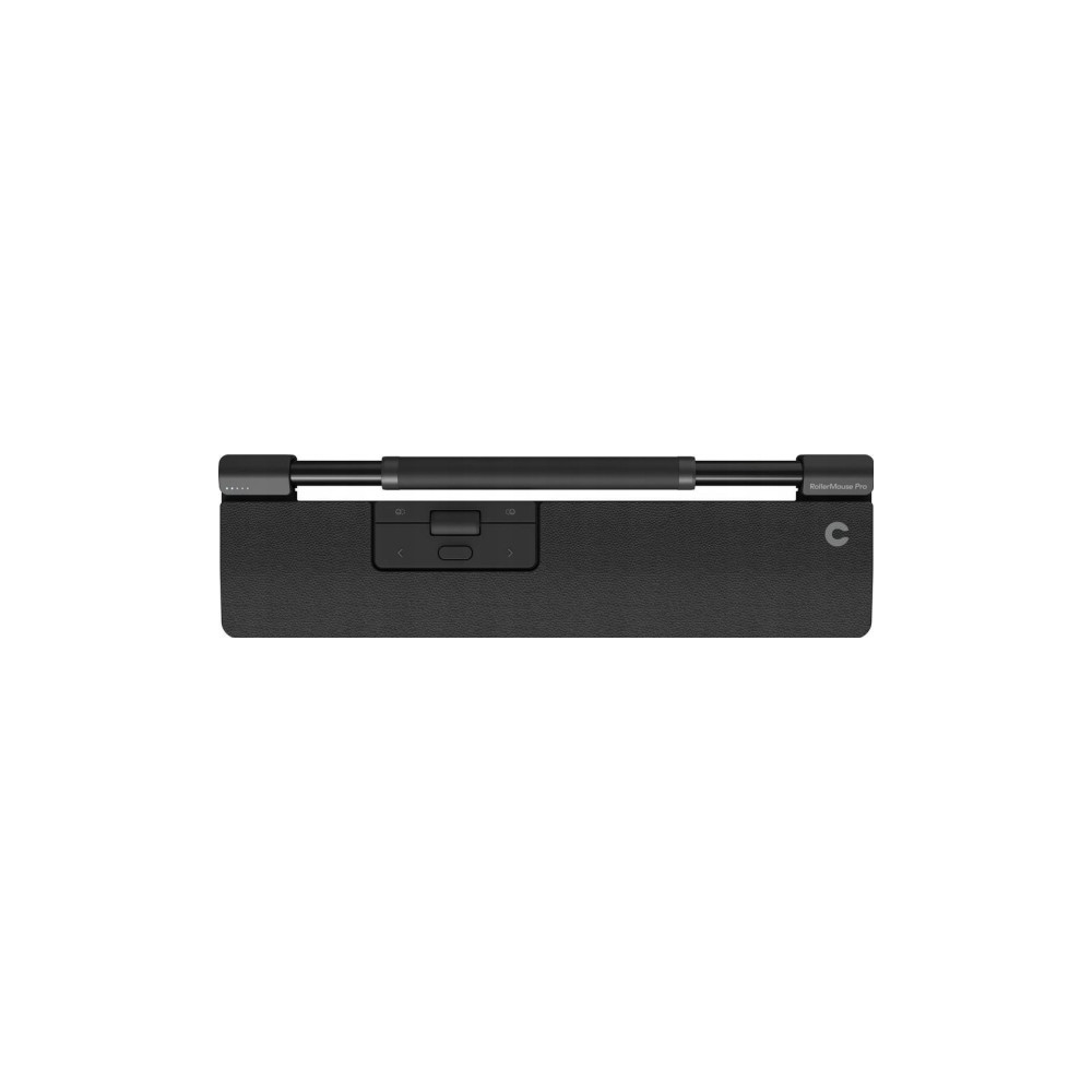 Produktbild för Contour RollerMouse Pro - centrerad mus - med smalt handledsstöd och veganskt läder