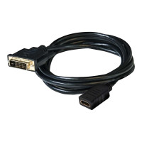 Produktbild för Club 3D CAC-1211 - adapterkabel - HDMI / DVI - 2 m