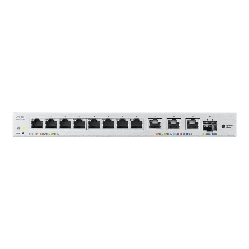 Produktbild för Zyxel XGS1250-12 - switch - 12 portar - Administrerad