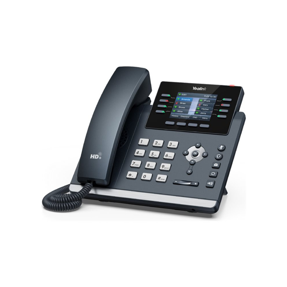 Produktbild för Yealink SIP-T44U - VoIP-telefon med nummerpresentation - 5-vägs samtalsförmåg
