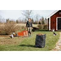 Produktbild för Plastsäck LD K1 R100 70L 30my sv 25/rl