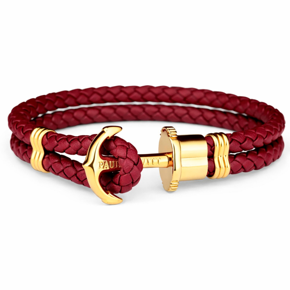 Produktbild för PAUL HEWITT PH-L-G-DB-S - Bracelet Dam (15-16CM)