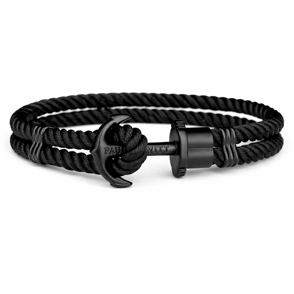 Produktbild för PAUL HEWITT PH-N-B-B-S - Bracelet Herr (15-16CM)