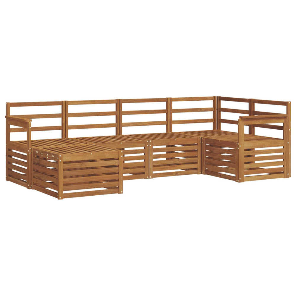 Produktbild för Sektionsoffgrupp 6 pcs Naturfärg