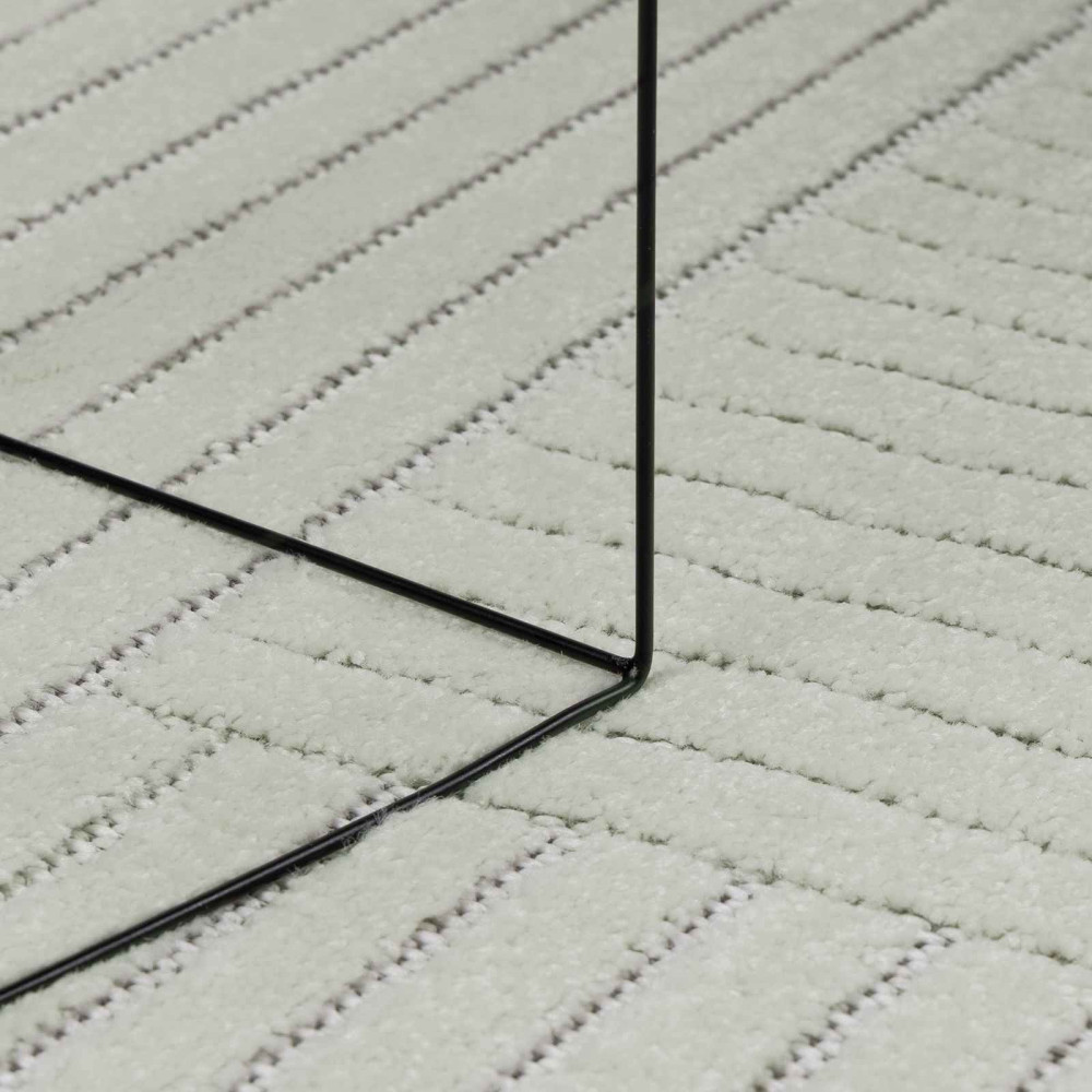 Produktbild för Områdesmattor Rektangulär PALMERAS Grön 200 x 280 cm Polyester