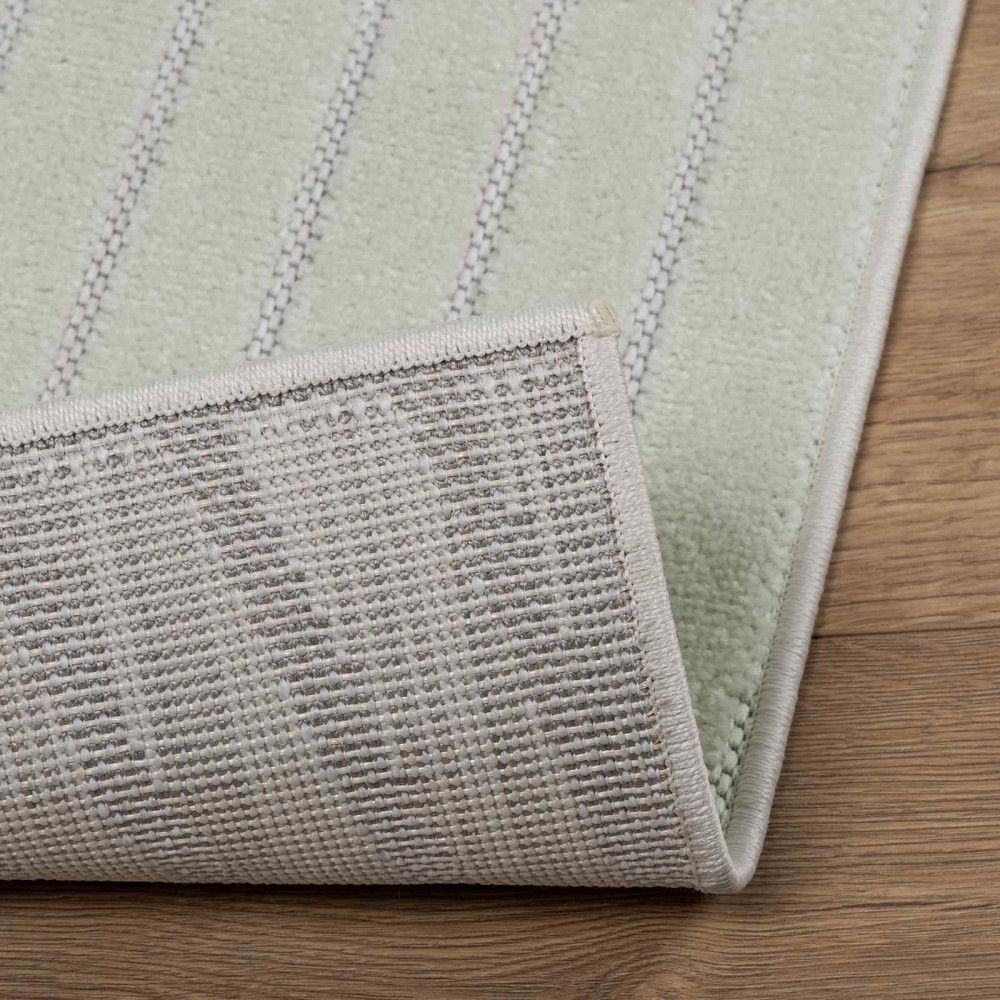 Produktbild för Områdesmattor Rektangulär PALMERAS Grön 240 x 340 cm Polyester