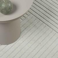 Produktbild för Områdesmattor Rund PALMERAS Grön Ø 120 CM Polyester
