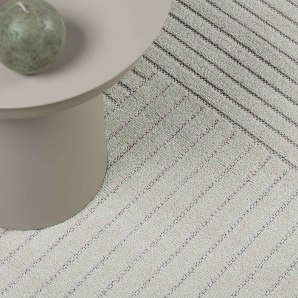 Produktbild för Områdesmattor Rund PALMERAS Grön Ø 160 CM Polyester