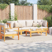 Produktbild för Områdesmattor Rektangulär PALMERAS Beige 200 x 280 cm Polyester