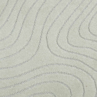 Produktbild för Områdesmattor Rektangulär PALMERAS Grön 120 x 170 cm Polyester