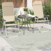 Produktbild för Områdesmattor Fyrkantig PALMERAS Grön 200 x 200 cm Polyester