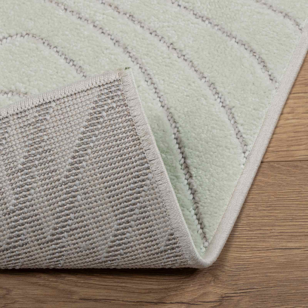 Produktbild för Områdesmattor Fyrkantig PALMERAS Grön 240 x 240 cm Polyester