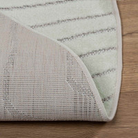 Produktbild för Områdesmattor Rund PALMERAS Grön Ø 120 CM Polyester